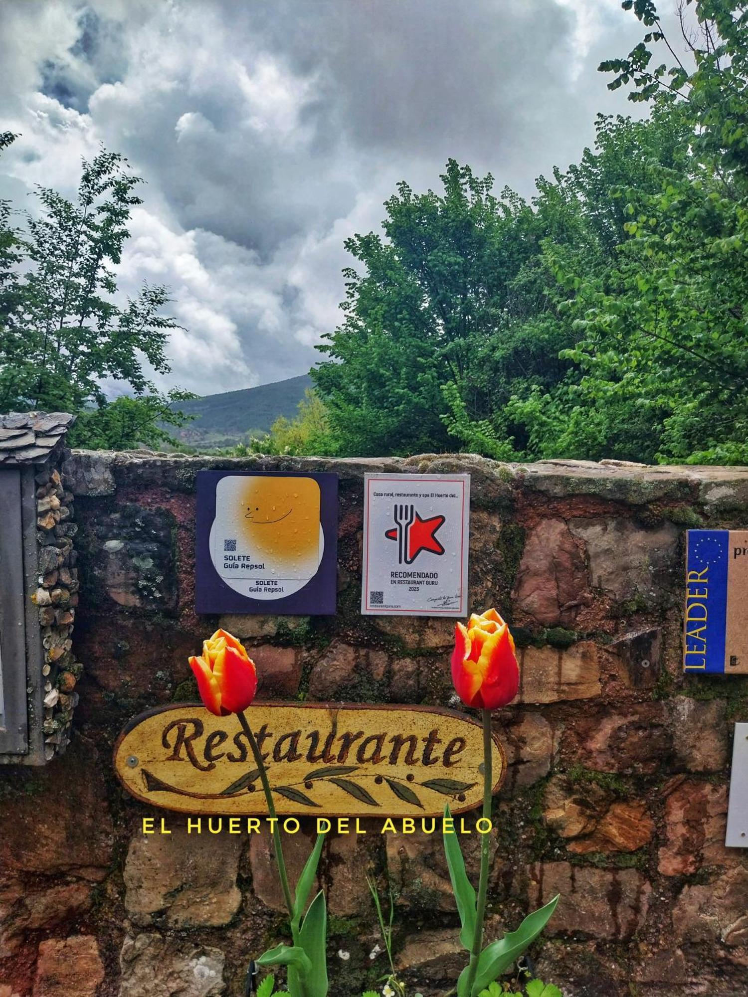 Casa Rural, Spa Y Restaurante El Huerto Del Abuelo Almiruete Bagian luar foto